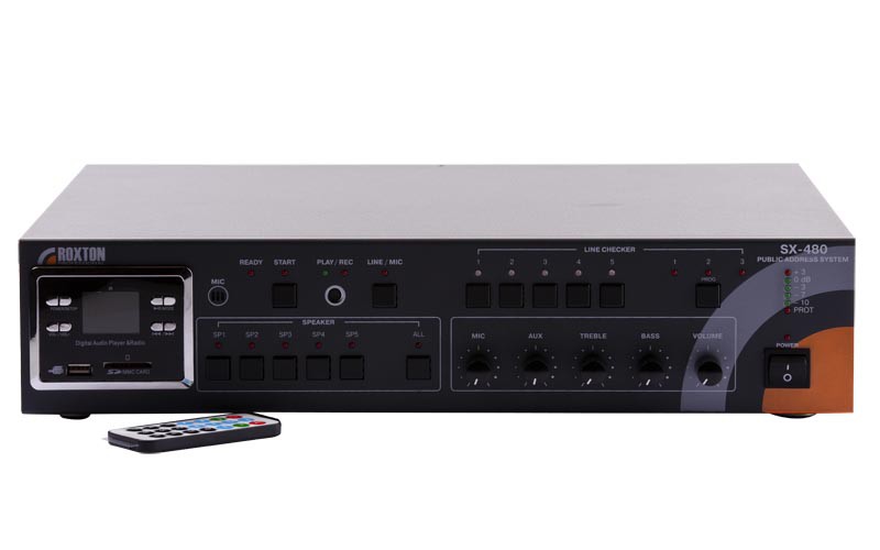 SX-480 Автоматическая система оповещения-MP3/USB-п