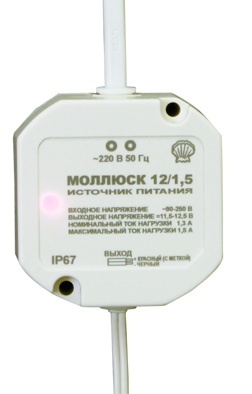 Блок питания Моллюск 12/1, 5а в Уссурийске