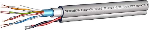 КВПЭФПтр-5е 4*2*80.52, Кабель в Уссурийске