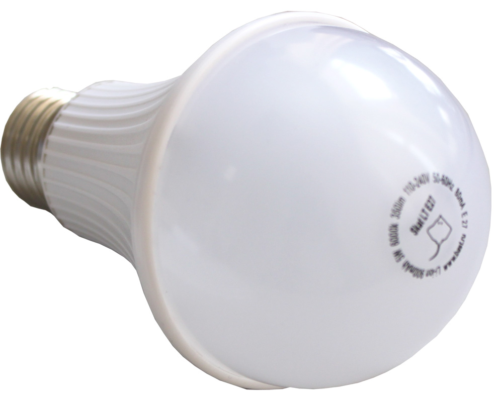Лампа светодиодная SKAT LED-220 E27 аварийная c Li-ion аккумулятором в Уссурийске
