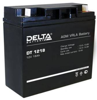 Аккумулятор Delta DT 1218 (18 А/ч 12 V) в Уссурийске