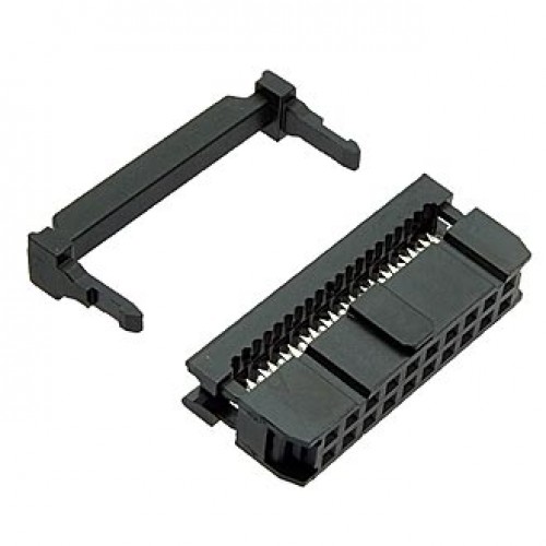 IDC-20F (DS1016-20) розетка 2, 54 мм на шлейф в Уссурийске