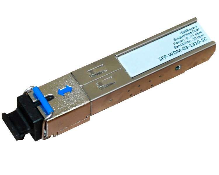 Модуль SFP SNR-SFP-W35-3 (1310/1550, 3км, SC)