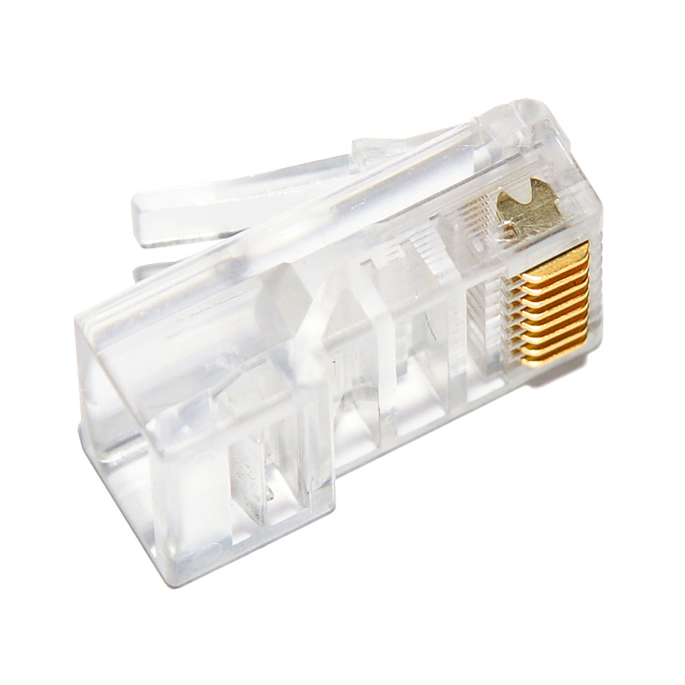 Коннектор RJ45 (8P-8C) экранированный,
