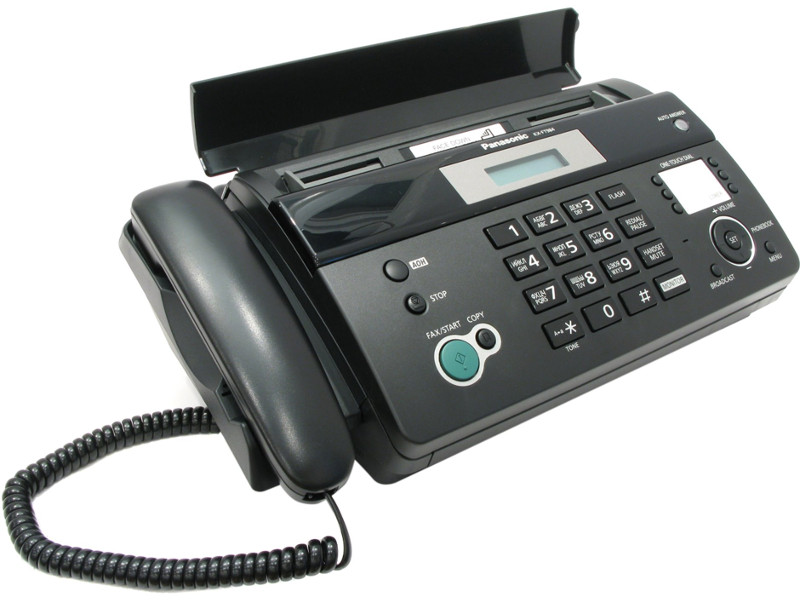 Телефон-факс Panasonik KX-FT984RUB (для АТС) в Уссурийске