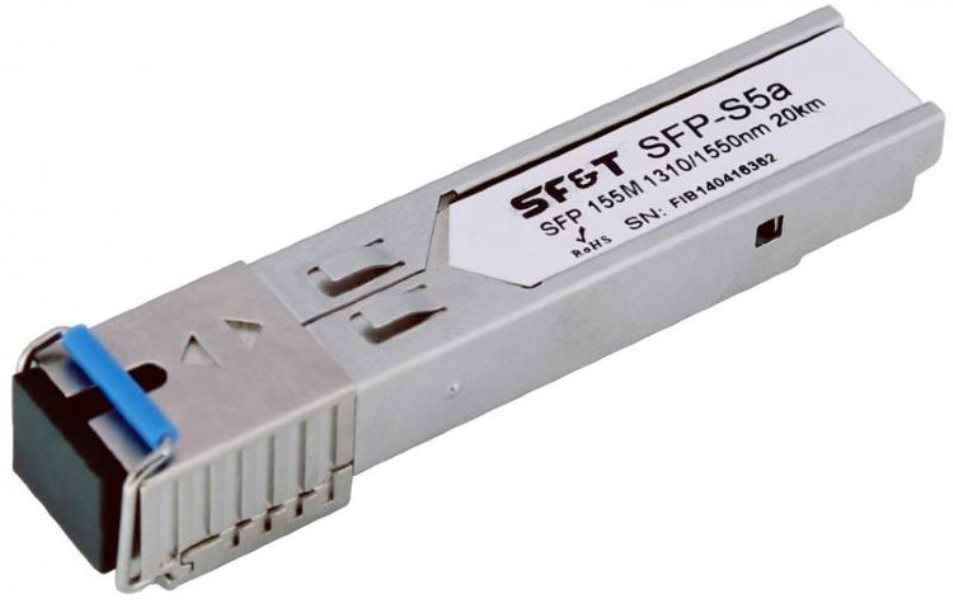 OSNOVO SFP-S5a - Oптический SFP модуль. До 1, 25Гбит/с. Расстояние передачи по одномодовому волокну д в Уссурийске