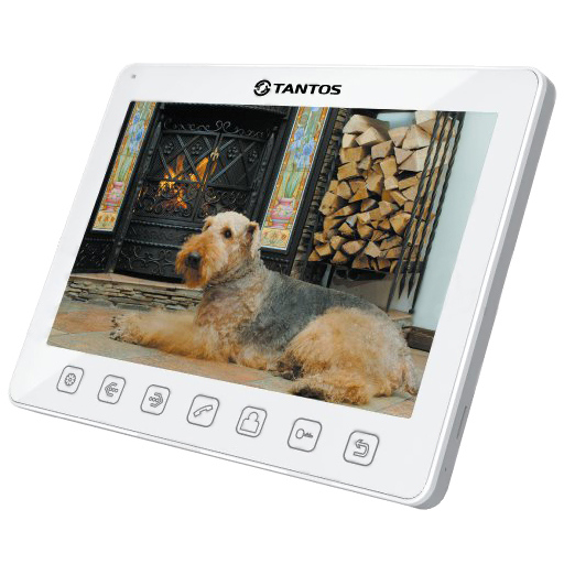 Монитор SHERLOCK XL 10" 3панели, 1камера (белый) в Уссурийске