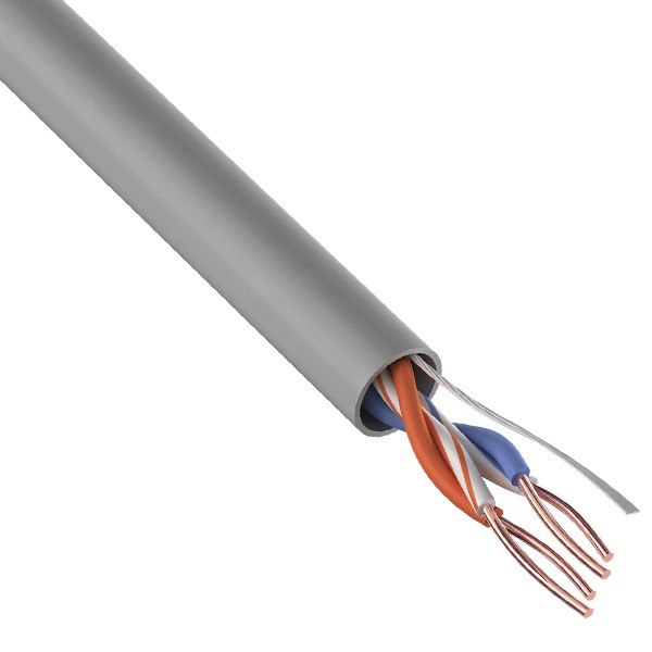 Кабель UTP CCA 2PR 24AWG CAT5e в Уссурийске