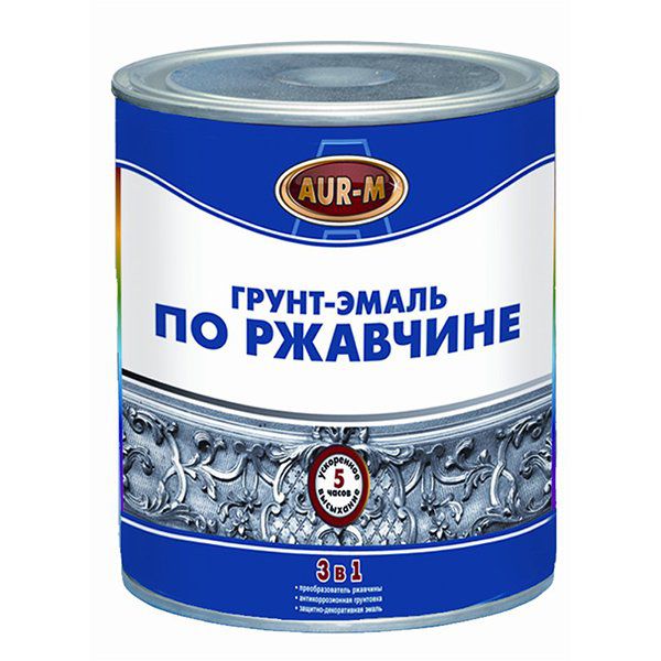Грунт-эмаль по ржавчине зеленая 2,7 кг Грунт-эмаль по ржавчине зеленая 2,7 кг