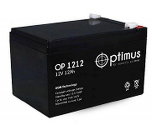 Аккумулятор Optimus OP 1212 (12 А/ч 12V) в Уссурийске