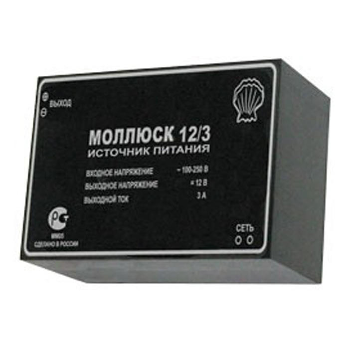Блок питания Моллюск 12/3(12.5в 3а\ч) в Уссурийске