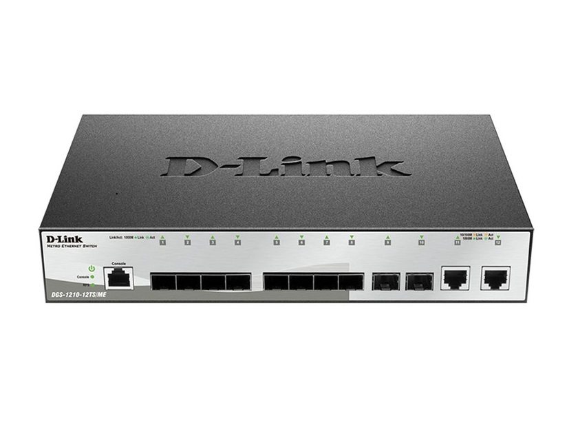 Коммутатор DGS-1210-10Р 8 портов Web Smart в Уссурийске