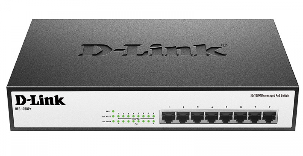Коммутатор DES-1008P+/A1A в Уссурийске